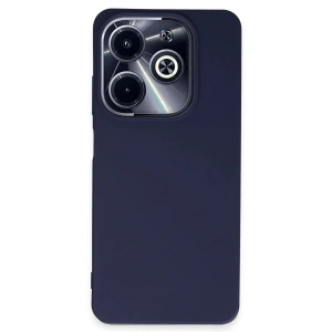 Newface İnfinix Hot 40i Kılıf First Silikon - Lacivert