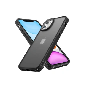 Newface iPhone 11 Kılıf Elegant Kapak - Siyah