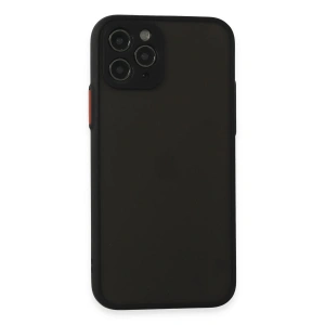 Newface iPhone 11 Pro Kılıf Montreal Silikon Kapak - Siyah