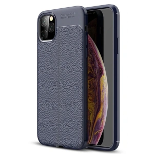 Newface iPhone 11 Pro Max Kılıf Auto Focus Kapak - Lacivert