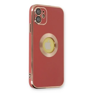 Newface iPhone 12 Kılıf Store Silikon - Kırmızı