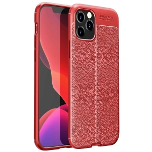 Newface iPhone 12 Pro Kılıf Auto Focus Kapak - Kırmızı