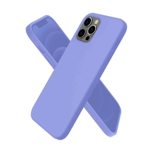 Newface iPhone 12 Pro Kılıf First Silikon - Mor