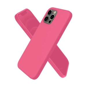 Newface iPhone 12 Pro Kılıf First Silikon - Pembe