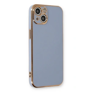 Newface iPhone 13 Kılıf Volet Silikon - Mavi