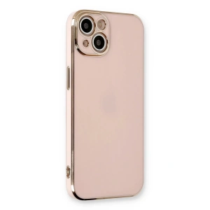 Newface iPhone 13 Kılıf Volet Silikon - Pembe