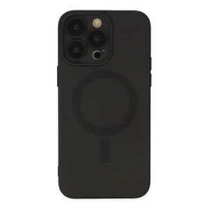 Newface iPhone 13 Pro Kılıf Moshi Lens Magneticsafe Silikon - Siyah