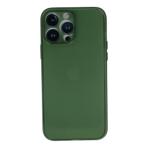 Newface iPhone 13 Pro Kılıf PP Ultra İnce Kapak - Yeşil