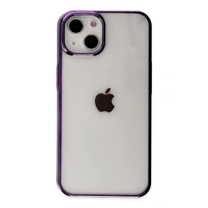 Newface iPhone 14 Kılıf Element Silikon - Mor