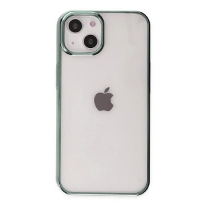 Newface iPhone 14 Kılıf Element Silikon - Yeşil