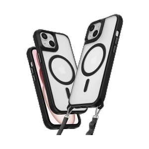 Newface iPhone 14 Kılıf Enka Magsafe Silikon Kılıf - Siyah