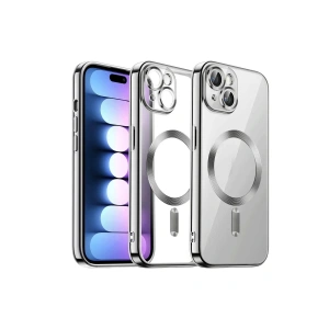 Newface iPhone 14 Kılıf Kross Magneticsafe Kapak - Titan Gri