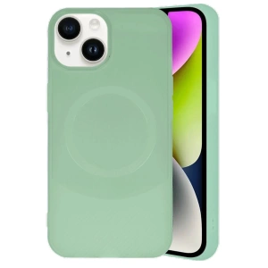 Newface iPhone 14 Kılıf Maya Karbon Kapak - Su Yeşili