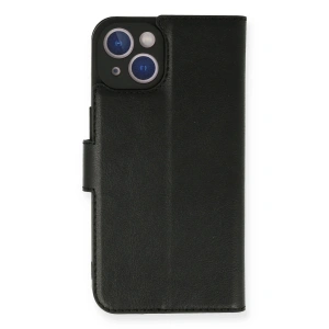 Newface iPhone 14 Kılıf Trend S Plus Kapaklı Kılıf - Siyah