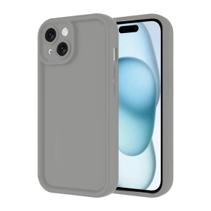 Newface iPhone 14 Kılıf Viera Silikon - Gri