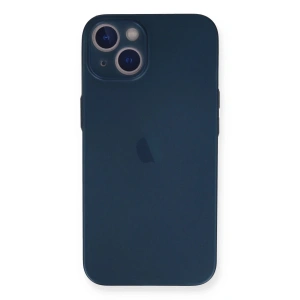 Newface iPhone 14 Plus Kılıf PP Ultra İnce Kapak - Mavi