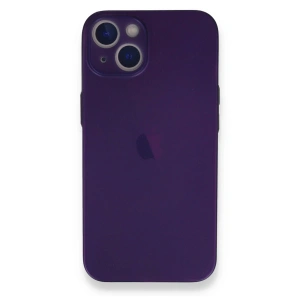 Newface iPhone 14 Plus Kılıf PP Ultra İnce Kapak - Mor