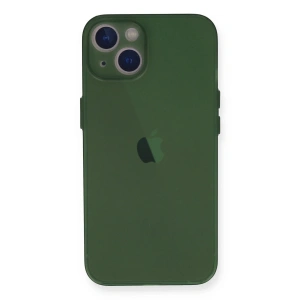 Newface iPhone 14 Plus Kılıf PP Ultra İnce Kapak - Yeşil