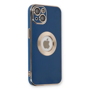 Newface iPhone 14 Plus Kılıf Store Silikon - Mavi