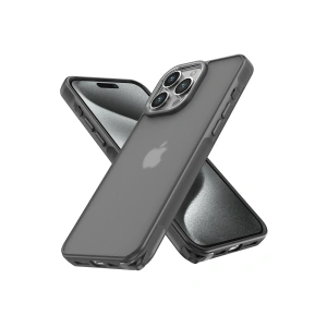 Newface iPhone 14 Pro Kılıf Elegant Kapak - Titan Gri