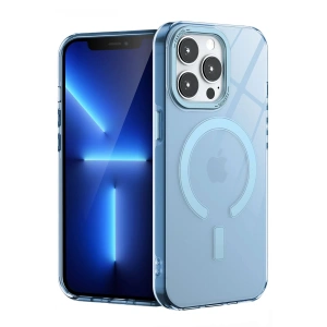 Newface iPhone 14 Pro Kılıf Troy Magsafe Kapak - Mavi
