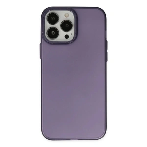 Newface iPhone 14 Pro Max Kılıf Modos Metal Kapak - Mor