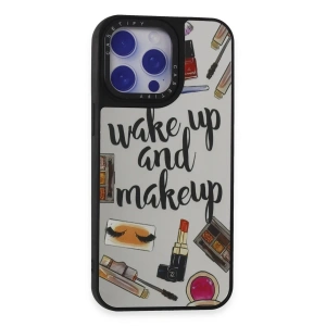 Newface iPhone 15 Pro Kılıf Mirror Desenli Kapak - Mirror - 3