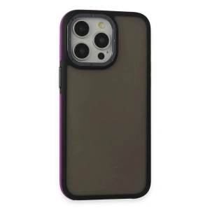 Newface iPhone 15 Pro Max Harvel Kapak - Derin Mor