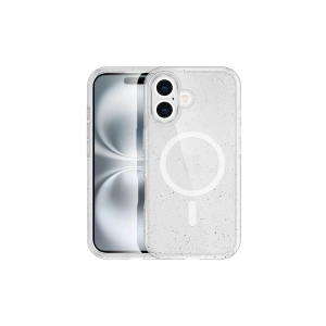 Newface iPhone 16 Plus Kılıf Glow Magsafe Kapak - Şeffaf