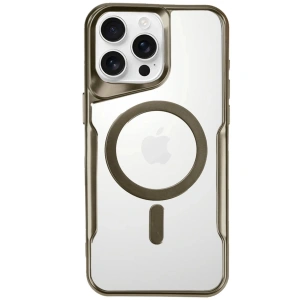 Newface iPhone 16 Pro Kılıf Boyi Magsafe Silikon Kapak - Desert