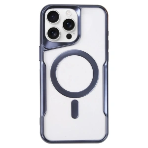 Newface iPhone 16 Pro Max Kılıf Boyi Magsafe Silikon Kapak - Lacivert