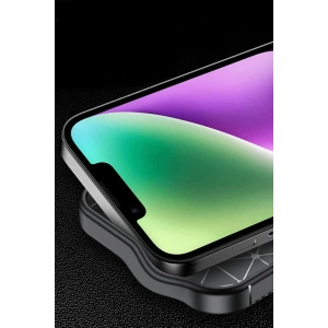 Newface iPhone 16E Kılıf Auto Focus Karbon Kapak - Siyah