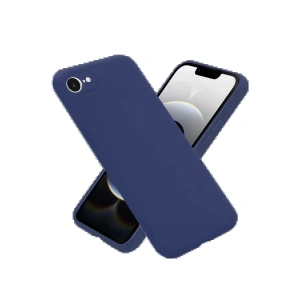 Newface iPhone 16E Kılıf First Silikon - Lacivert
