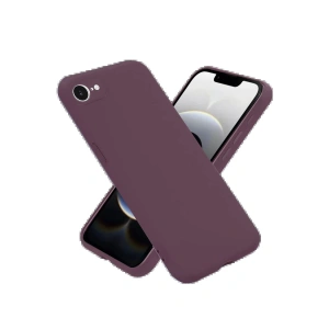 Newface iPhone 16E Kılıf First Silikon - Mürdüm