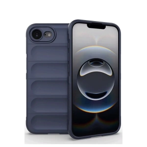 Newface iPhone 16E Kılıf Optimum Silikon - Lacivert