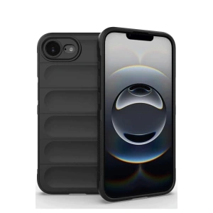Newface iPhone 16E Kılıf Optimum Silikon - Siyah