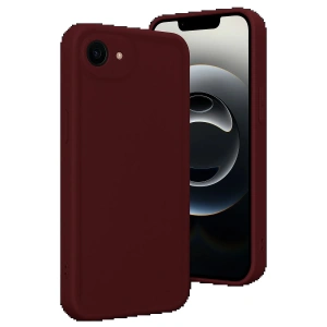 Newface iPhone 16E Kılıf Viera Silikon - Bordo