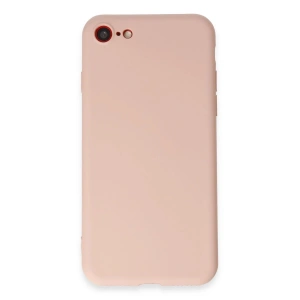 Newface iPhone 7 Kılıf First Silikon - Pudra