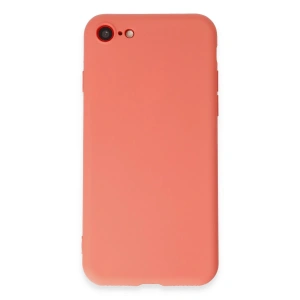 Newface iPhone 7 Kılıf First Silikon - Turuncu