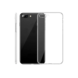 Newface iPhone 8 Plus Kılıf Lüx Şeffaf Silikon