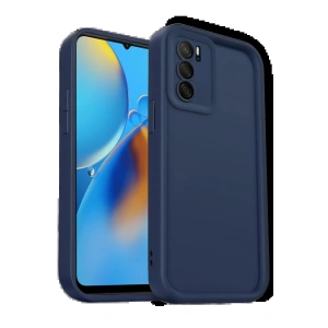 Newface Oppo A16 Kılıf Viera Silikon - Lacivert