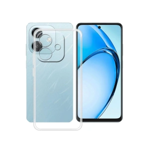 Newface Oppo A3 Kılıf Lüx Şeffaf Silikon