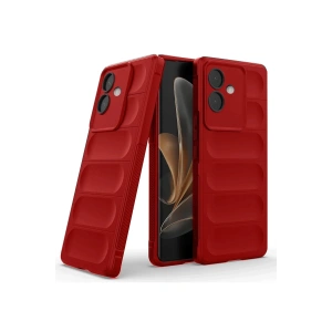 Newface Oppo A3 Kılıf Optimum Silikon - Kırmızı