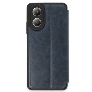 Newface Oppo A38 Kılıf Flip Cover - Lacivert