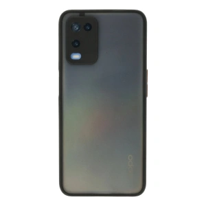 Newface Oppo A54 4G Kılıf Montreal Silikon Kapak - Siyah