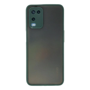 Newface Oppo A54 4G Kılıf Montreal Silikon Kapak - Yeşil