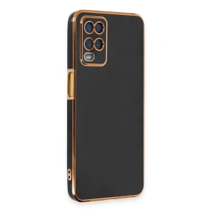 Newface Oppo A54 4G Kılıf Volet Silikon - Siyah