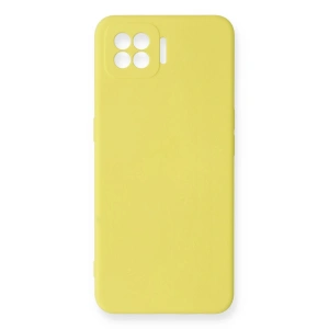 Newface Oppo A73 Kılıf Nano içi Kadife Silikon - Sarı