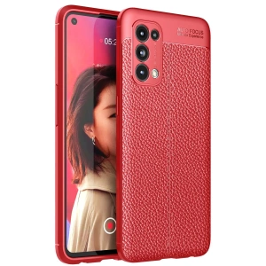 Newface Oppo Reno 5 Kılıf Auto Focus Kapak - Kırmızı
