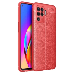 Newface Oppo Reno 5 Lite Kılıf Auto Focus Kapak - Kırmızı